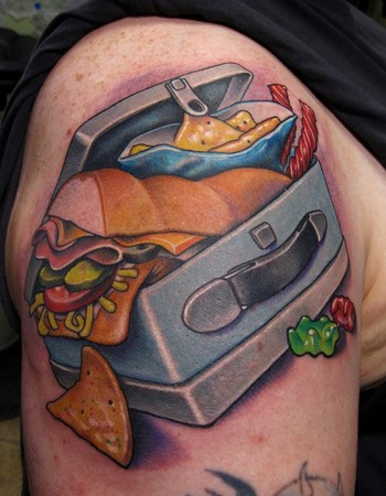 Scotty Munster - Lunch box tattoo